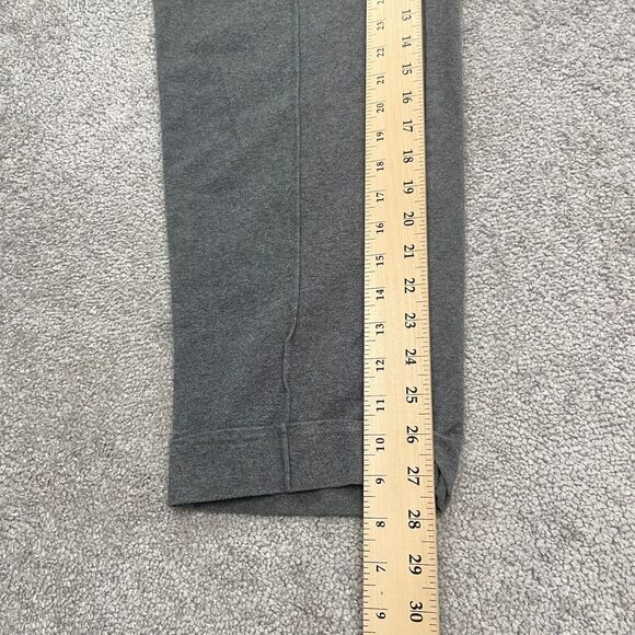 Lands' End Starfish Pull on Stretch Ankle Pants Womens Large Gray Straight 36x27 - Picture 8 of 15